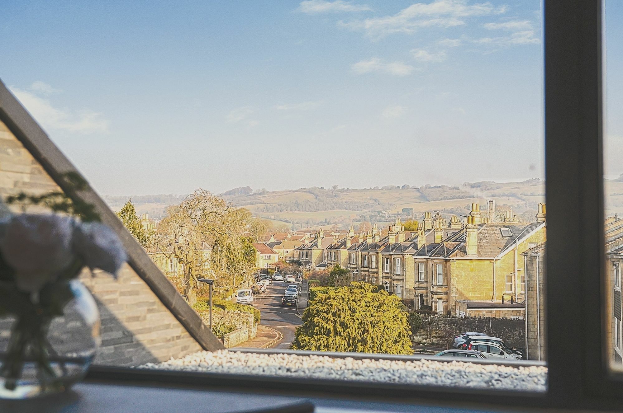 ホテル バーセン ハウス バース エクステリア 写真 View from the top of the tower